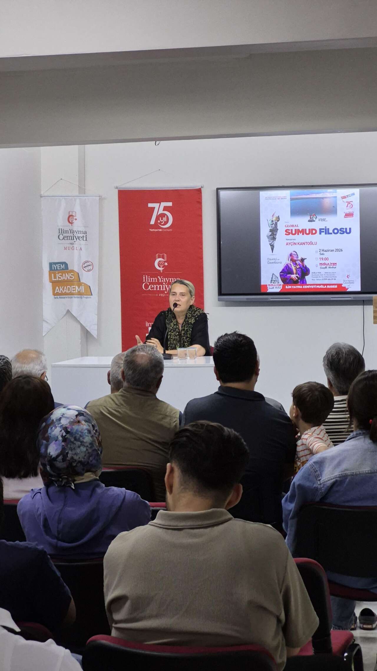 İlim Yayma Cemiyeti Muğla Şubesi'nden Filistin Konferansı 3